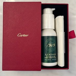 Cartier Leather Cleaner and Cloth